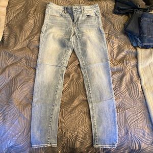 American Eagle jegging size 12 LONG light blue
